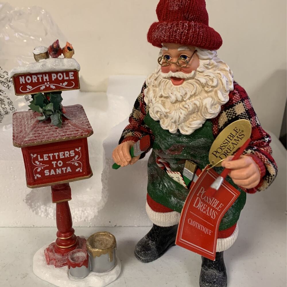 Department 56 Tis The Season Possible Dreams Santa Sports & Leisure Figurine Set - Picture 4 of 12